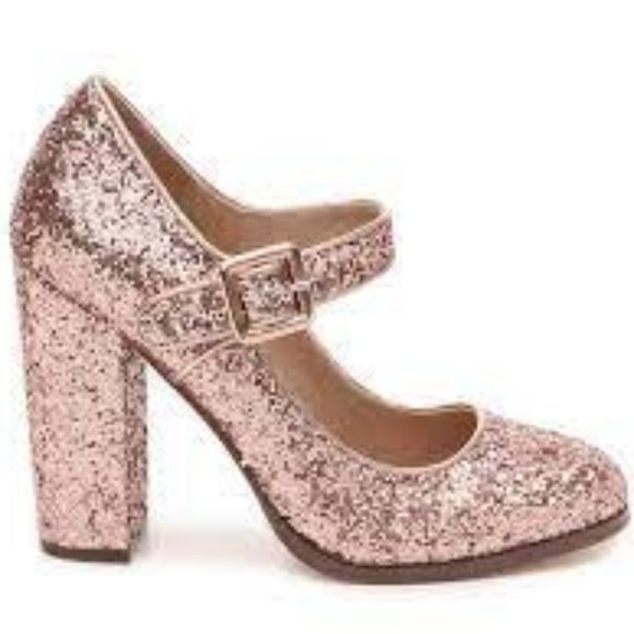 Nearly New (Only Worn Twice) Mix No. 6 Stunningly Beautiful Asuviel Glitter Pump - Picture 2 of 15